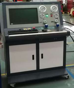 水壓蓄壓器測試機